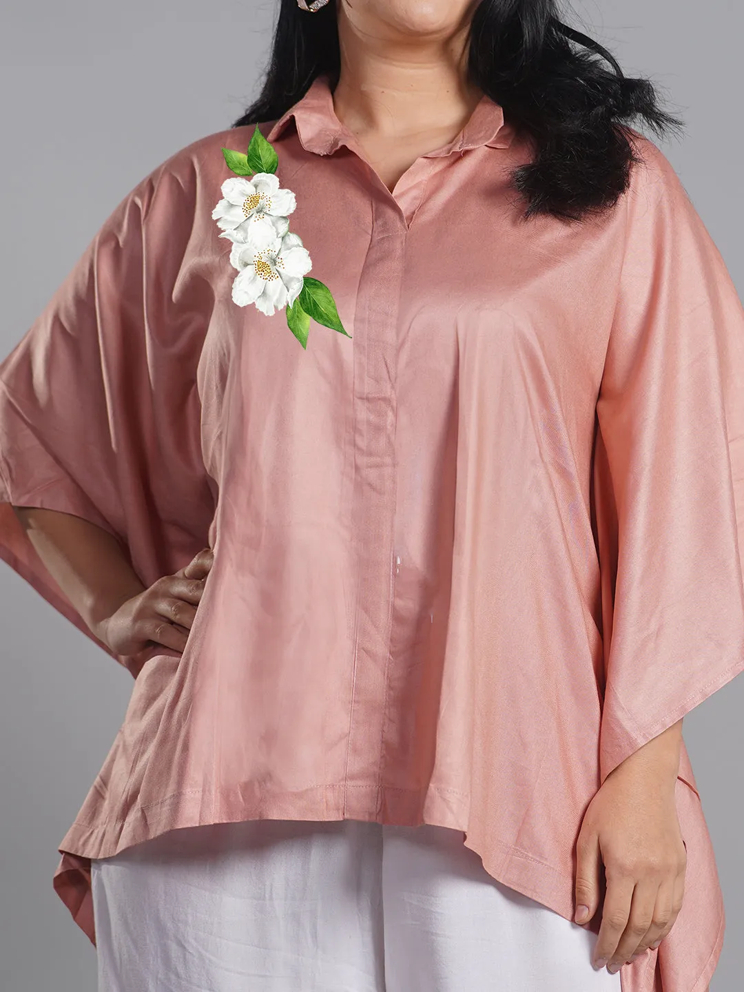 Blush Kaftan Top - FloraBianca