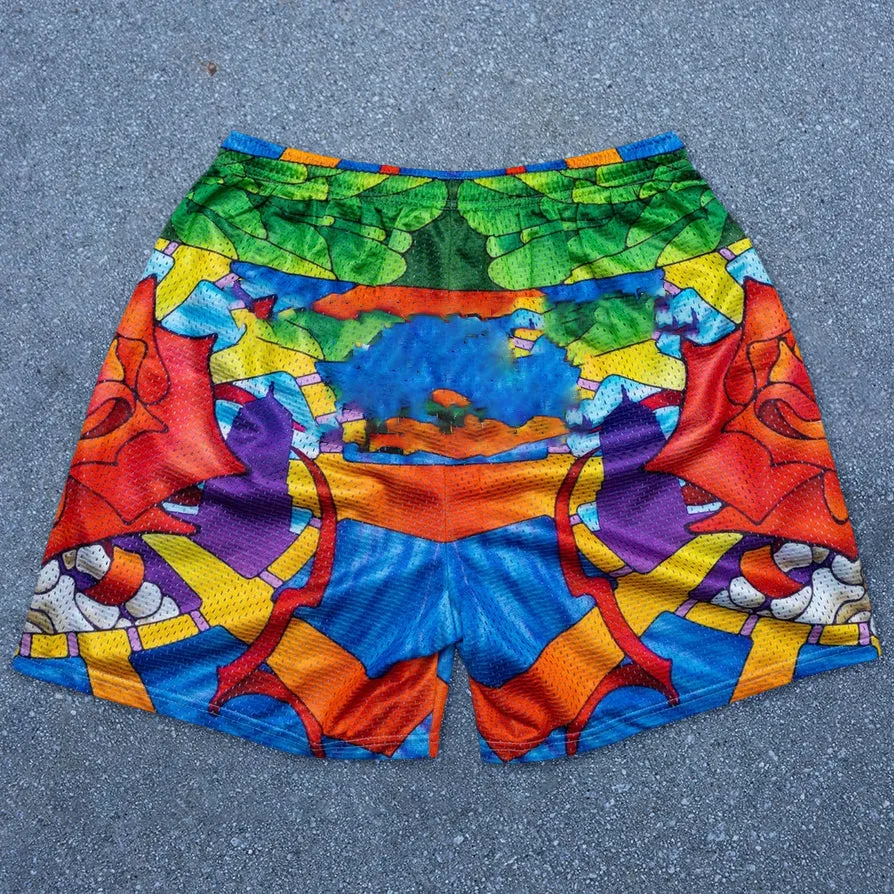 Contrasting Noble Luxury Fashion Casual Shorts