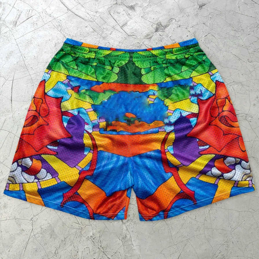 Contrasting Noble Luxury Fashion Casual Shorts