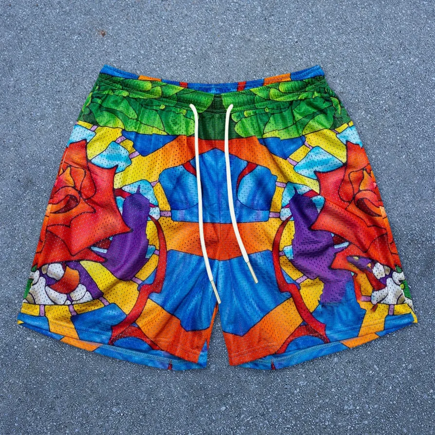 Contrasting Noble Luxury Fashion Casual Shorts