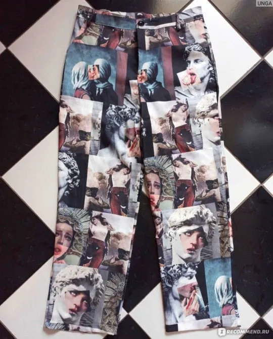 Cross-Border Euro Loose Mid-Waist Casual Trousers Pants For Men