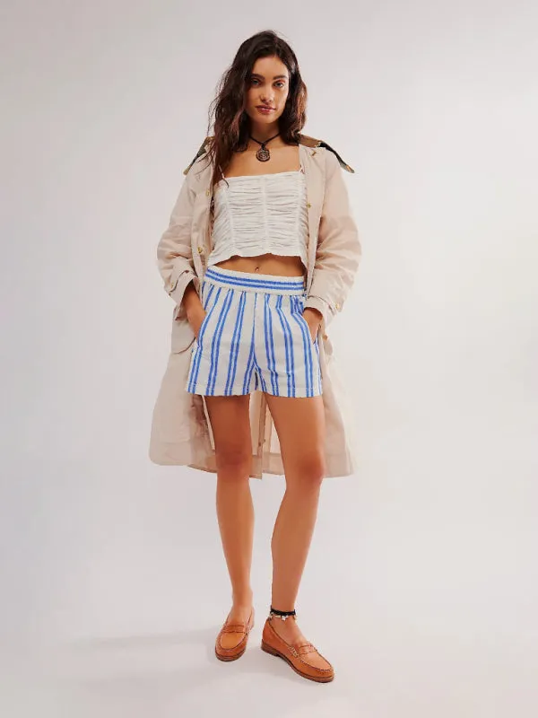 Emersyn Women's Fashion Striped Casual Shorts