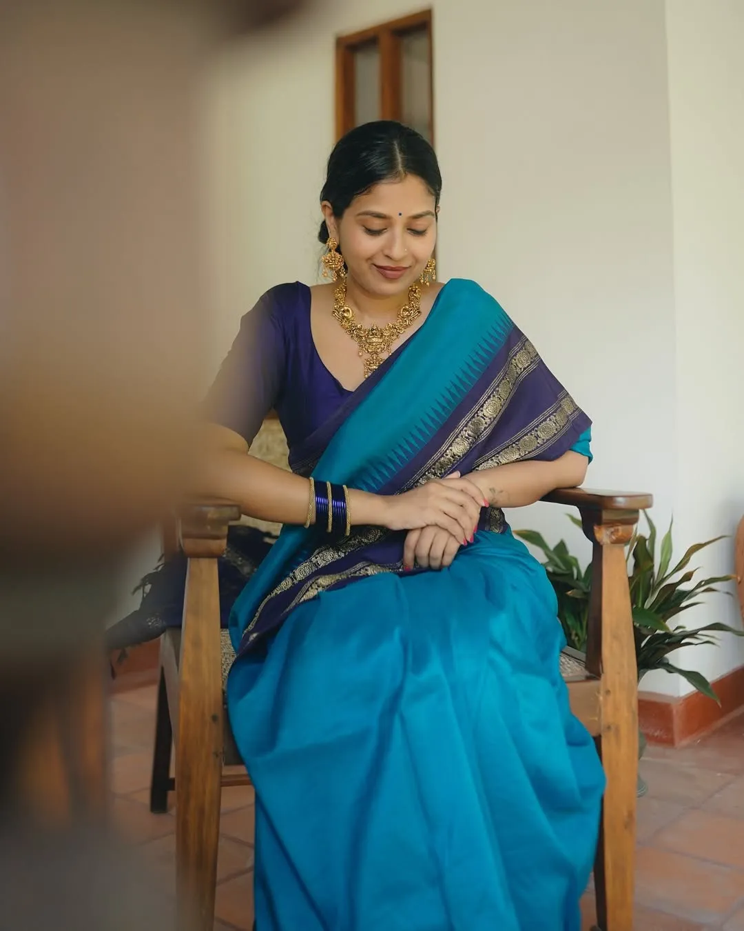 Exemplary Firozi Soft Silk Saree With Winsome Blouse Piece