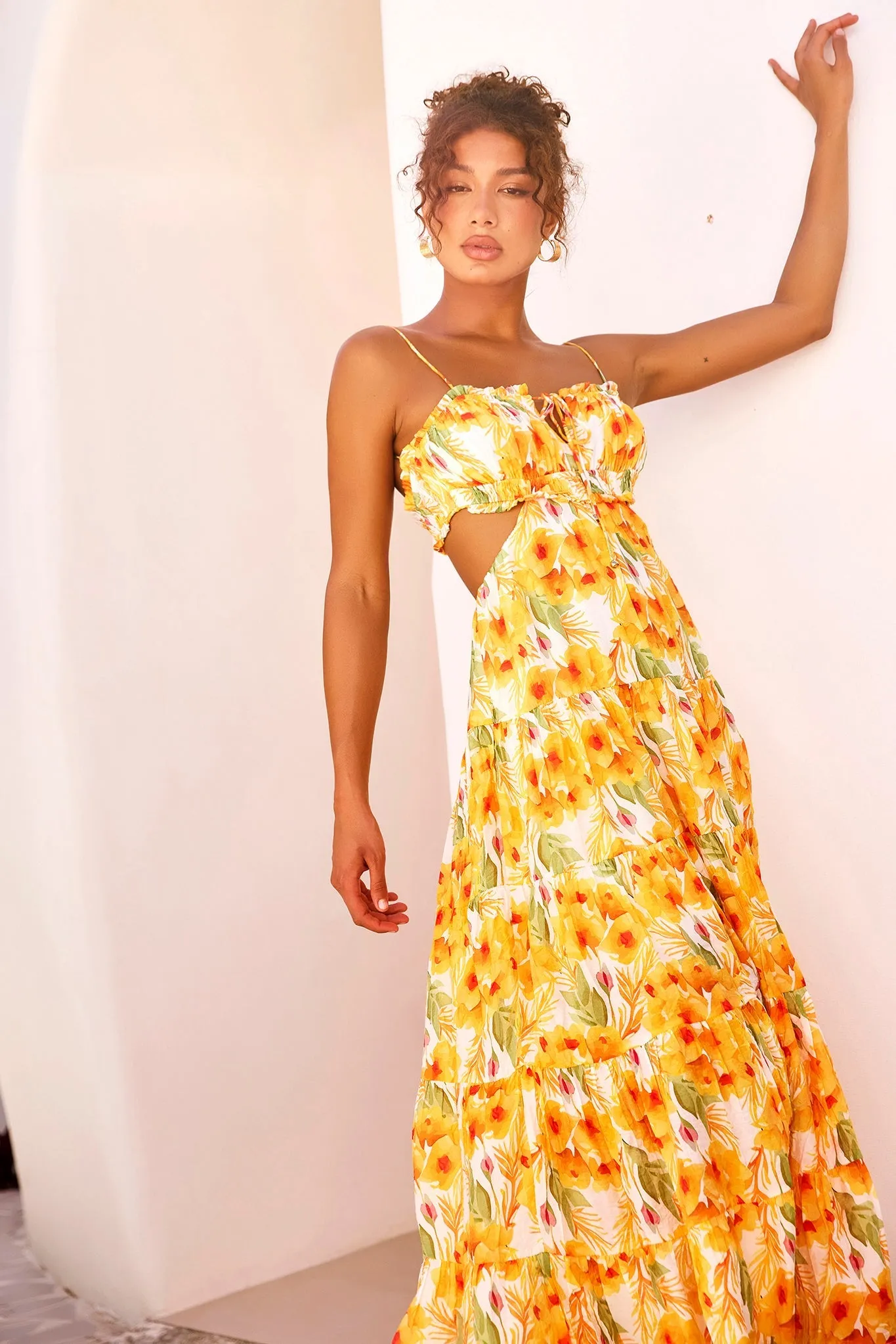 Forever Yours Maxi Dress - Yellow