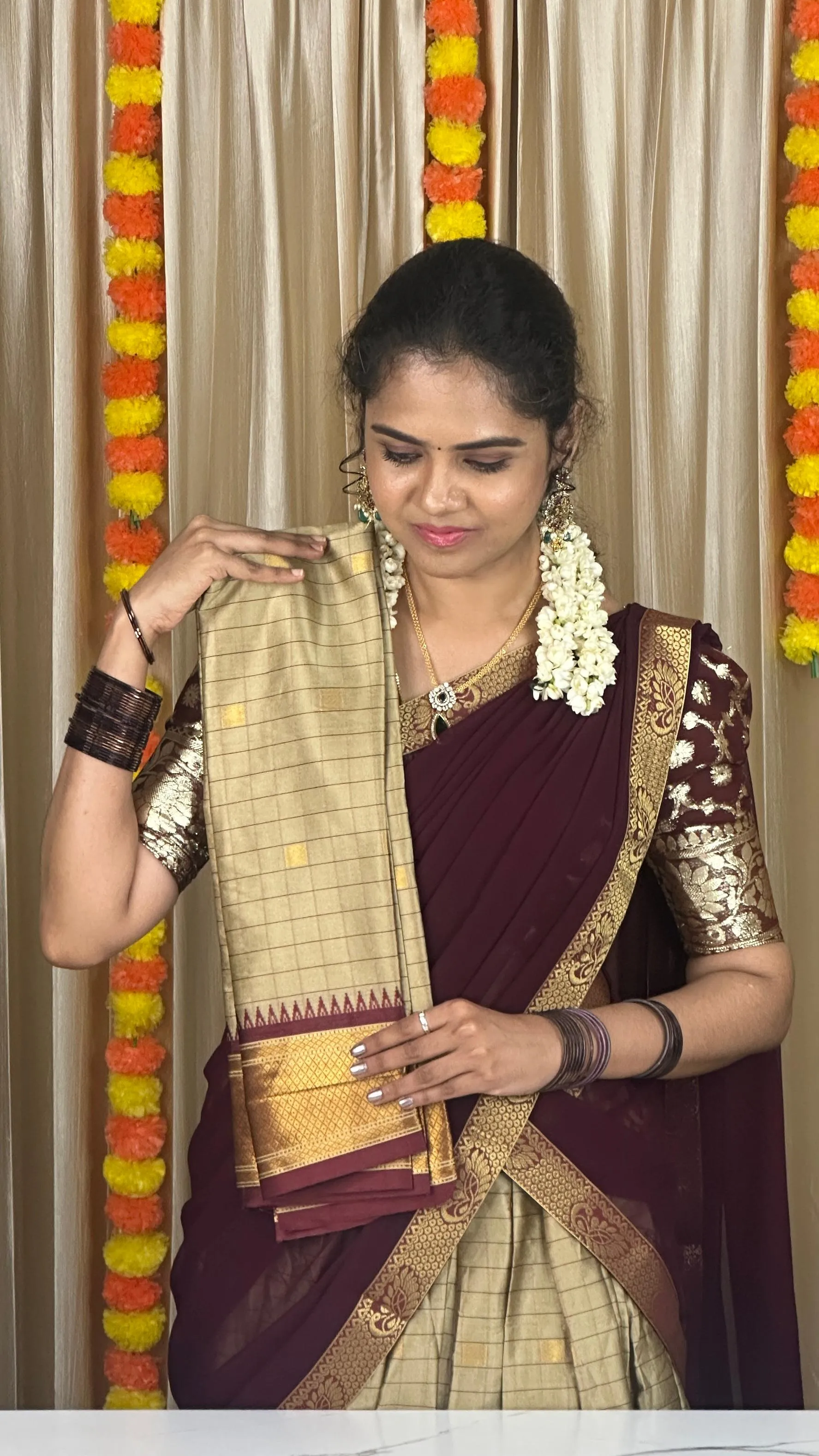 Half saree   Saree combo prebook🥳