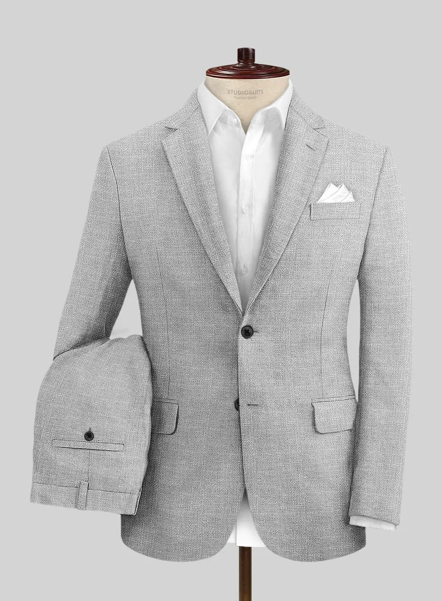 Italian Wool Linen Silk Ottavia Suit