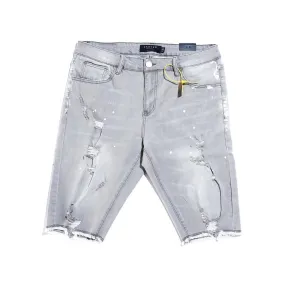 Karter Collection Hamilton Grey Denim Shorts (KARPK-406)