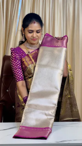 Katan soft silk saree😊