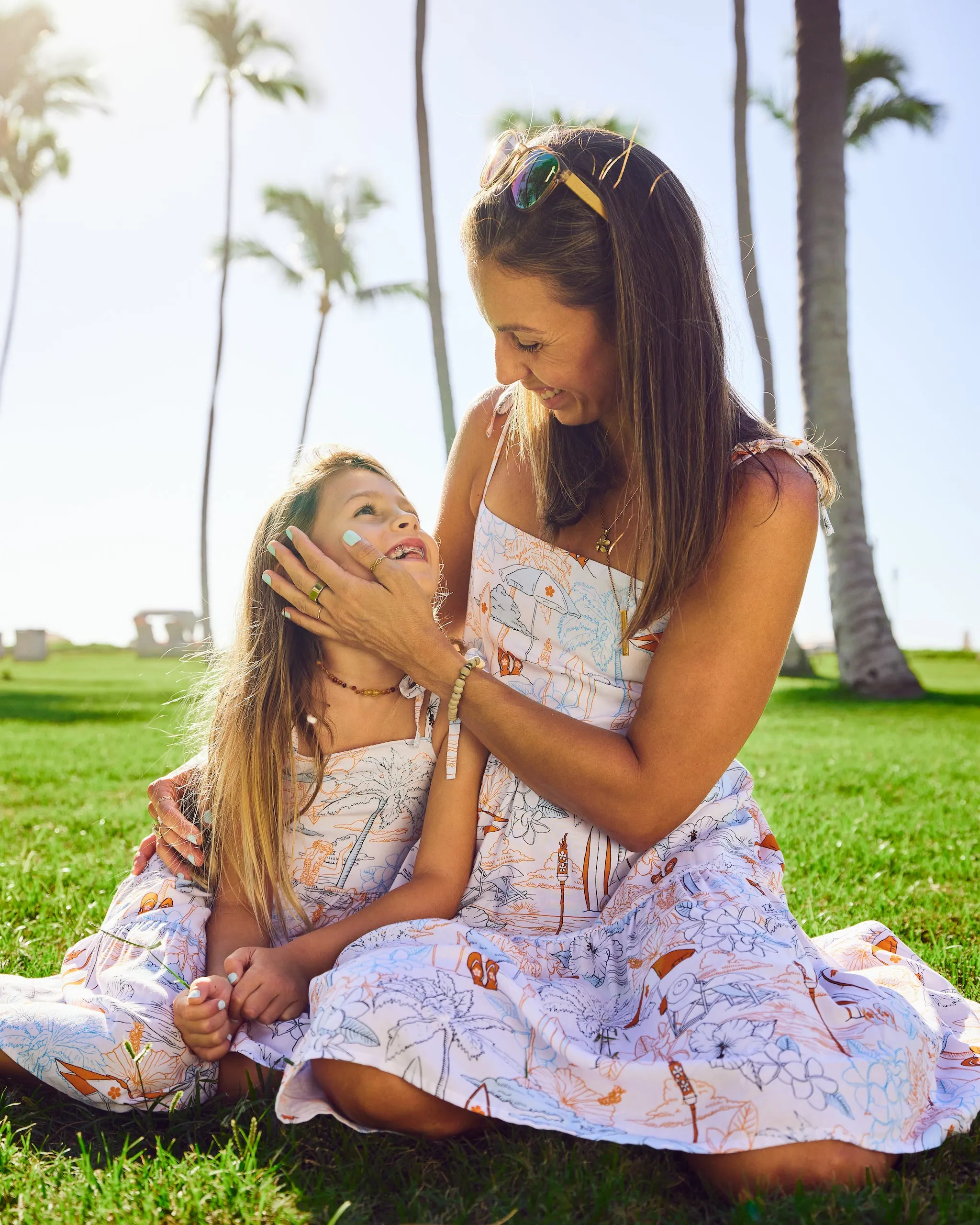Kenny Flowers x Mauna Kea – The Island Time - Girls Resort Dress