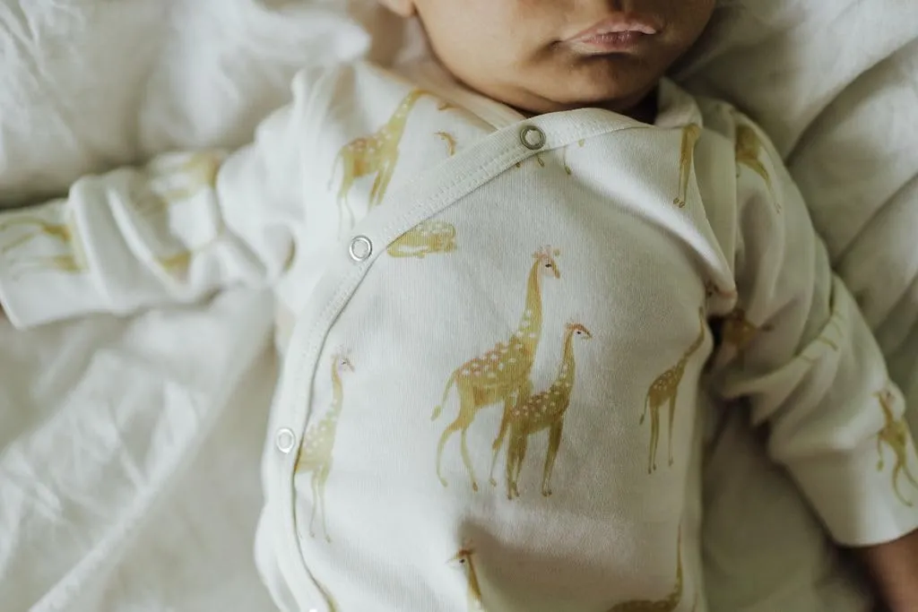 Kimono Romper Giraffe /