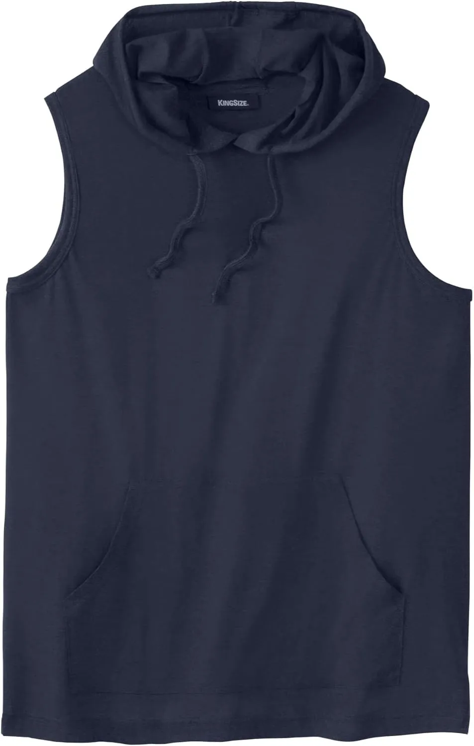 KingSize Men's Big & Tall Lightweight Muscle Hoodie Tee