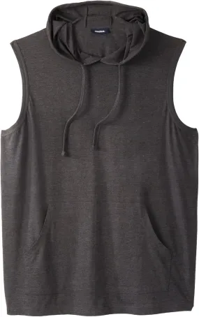 KingSize Men's Big & Tall Lightweight Muscle Hoodie Tee