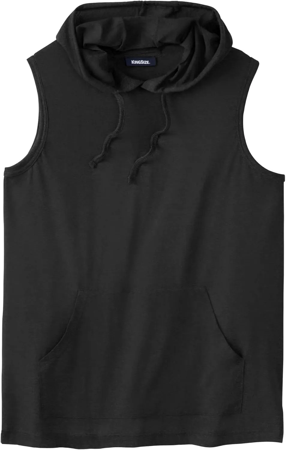 KingSize Men's Big & Tall Lightweight Muscle Hoodie Tee