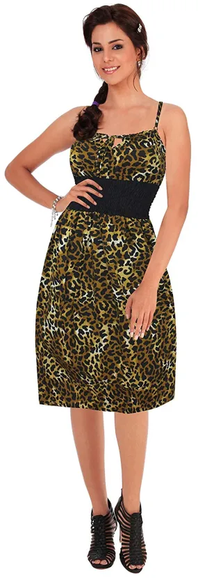 LA LEELA Soft  Printed Sheer  Party Top Evening Floral Brown 735 One Size