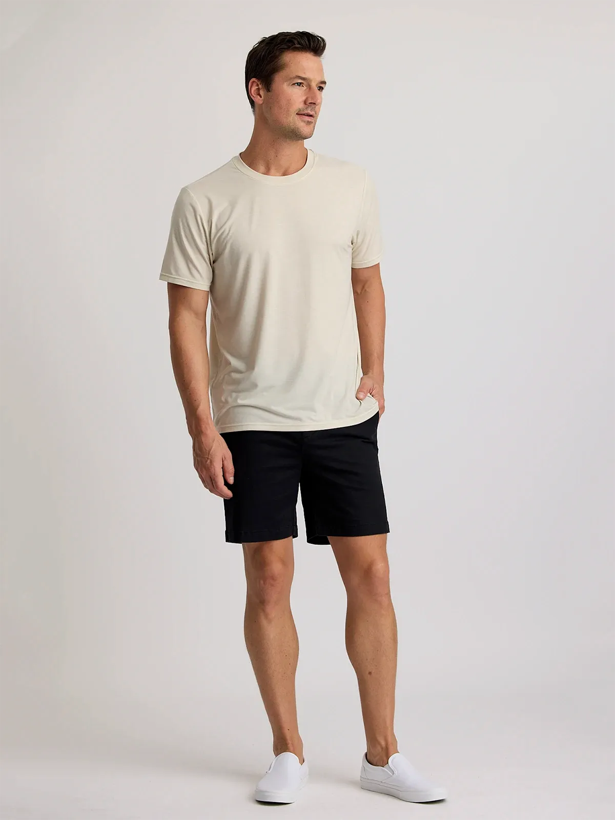 Men's Elevate Lightweight Tee - Heather Birch