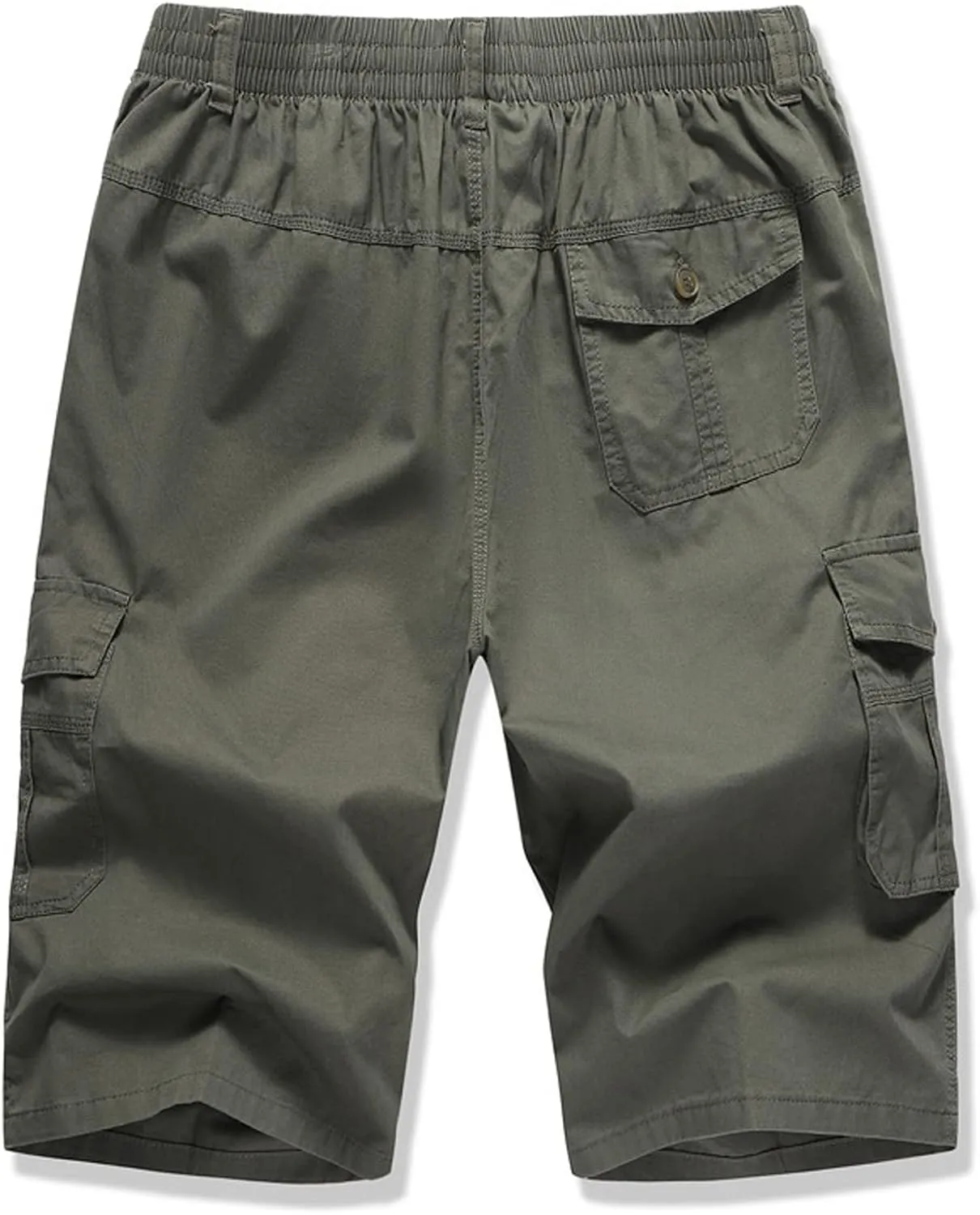 Mens Lightweight Comfy Soft Cotton Shorts Classic Fit Loose Lounge Shorts Summer Fashion Outdoor Active Work Shorts
