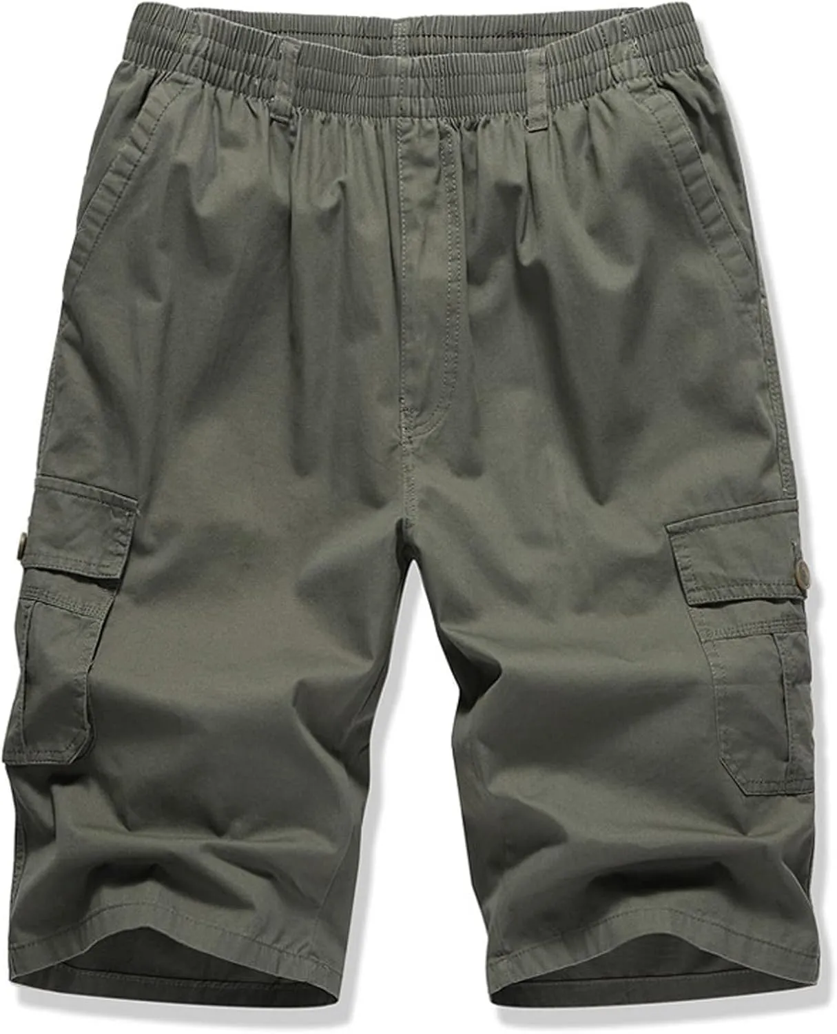 Mens Lightweight Comfy Soft Cotton Shorts Classic Fit Loose Lounge Shorts Summer Fashion Outdoor Active Work Shorts