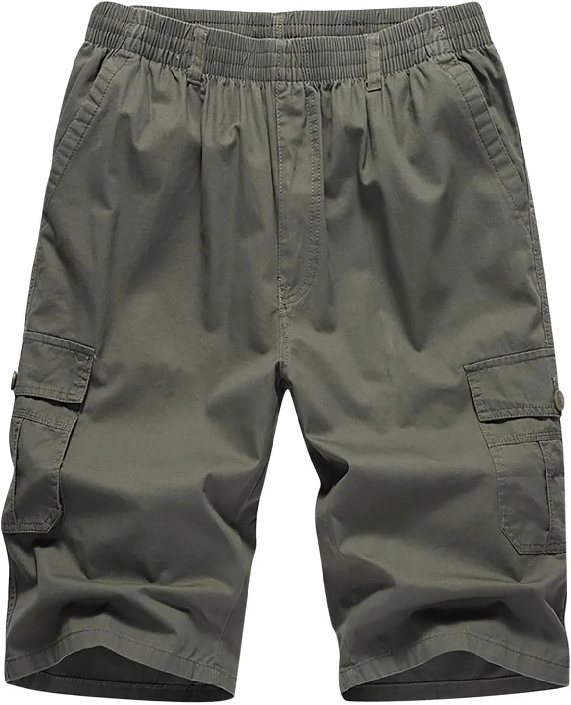 Mens Lightweight Comfy Soft Cotton Shorts Classic Fit Loose Lounge Shorts Summer Fashion Outdoor Active Work Shorts