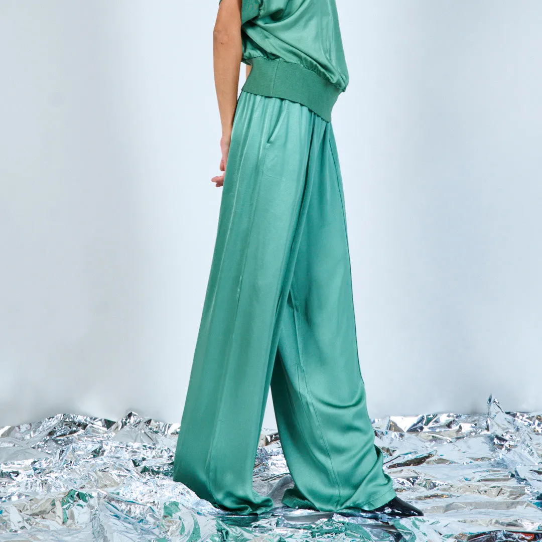 Relaxed wide-leg trousers wholesale