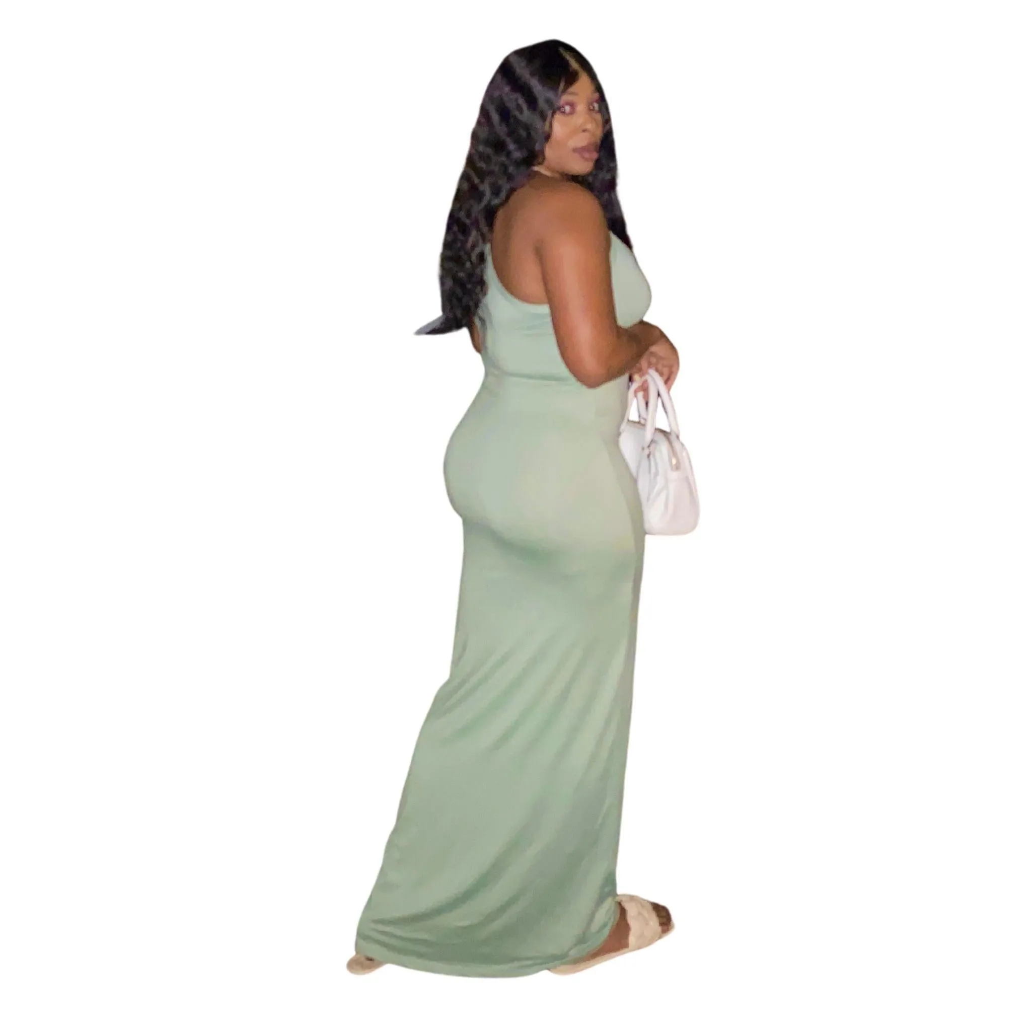 Riley Racer Back Maxi Dress
