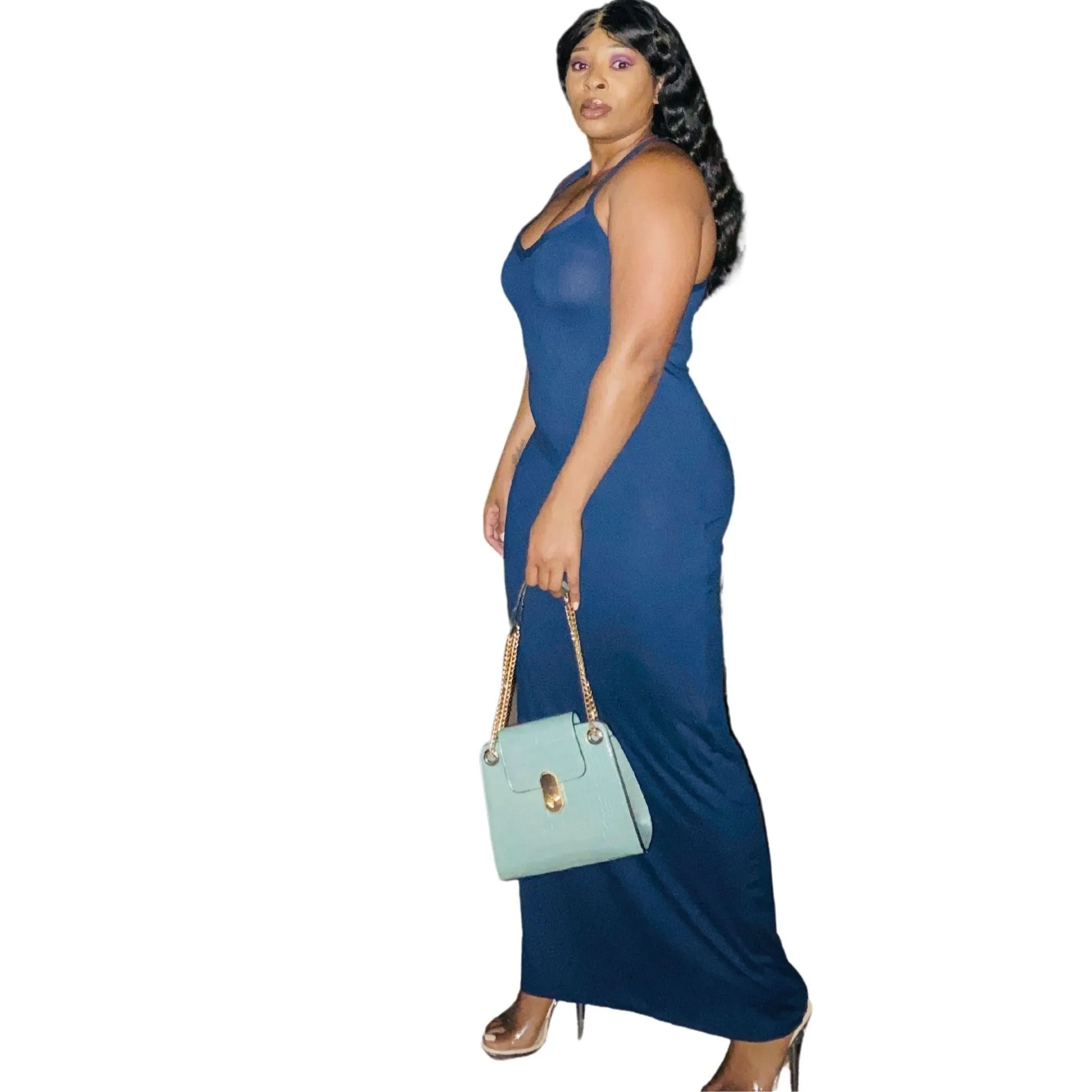 Riley Racer Back Maxi Dress
