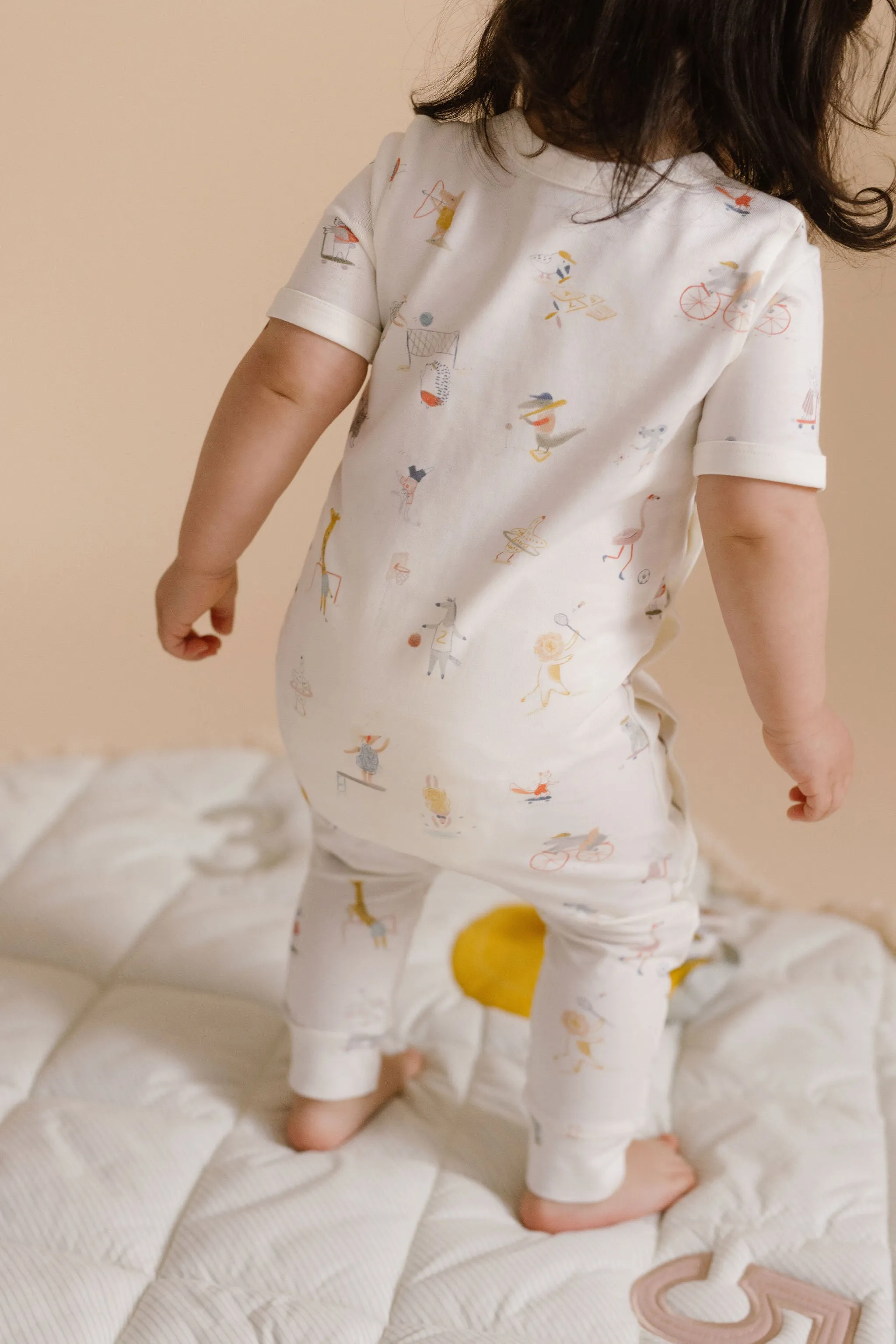 Short Sleeve Kimono Romper