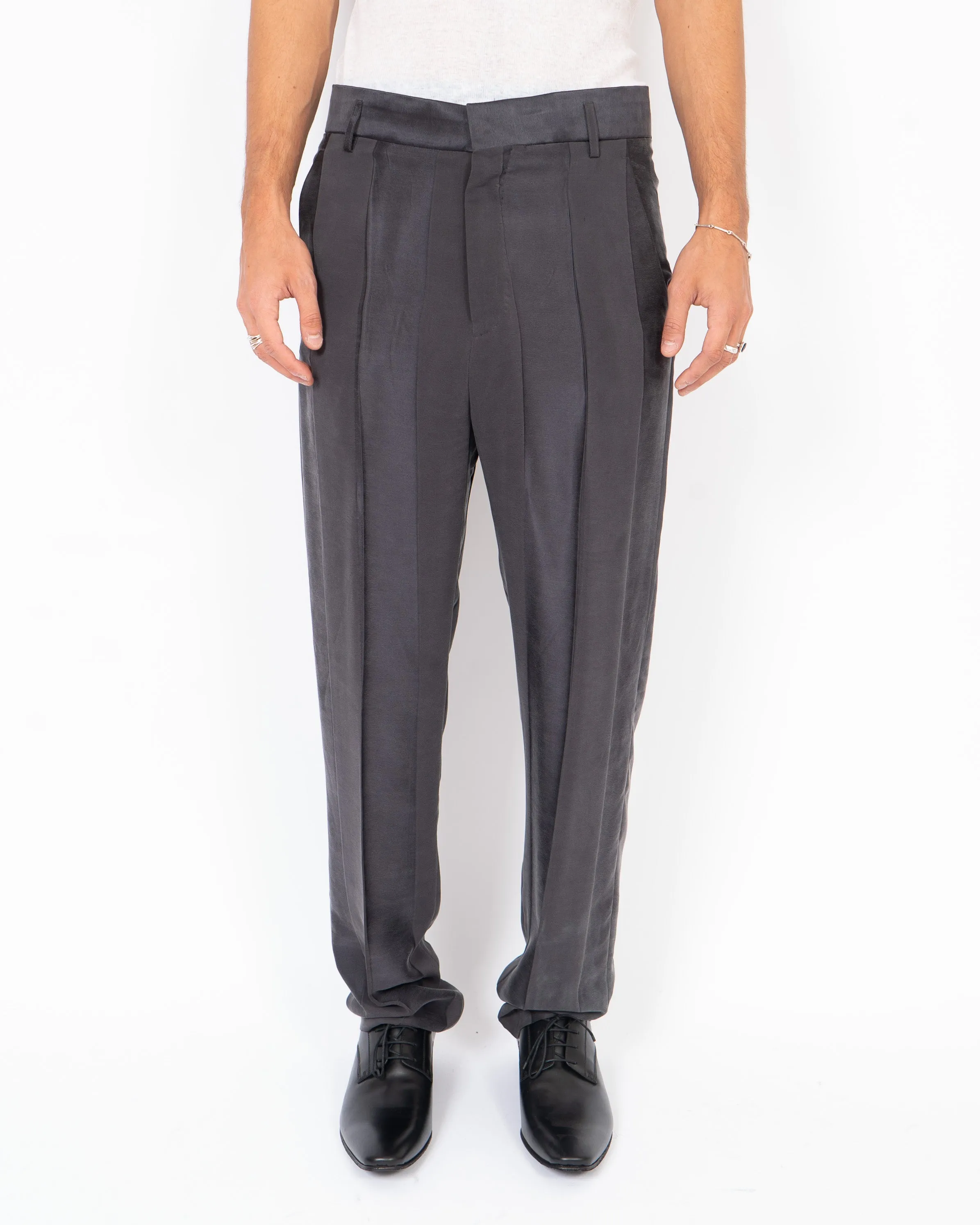 SS15 Cynapium Gun Silk Trousers Sample