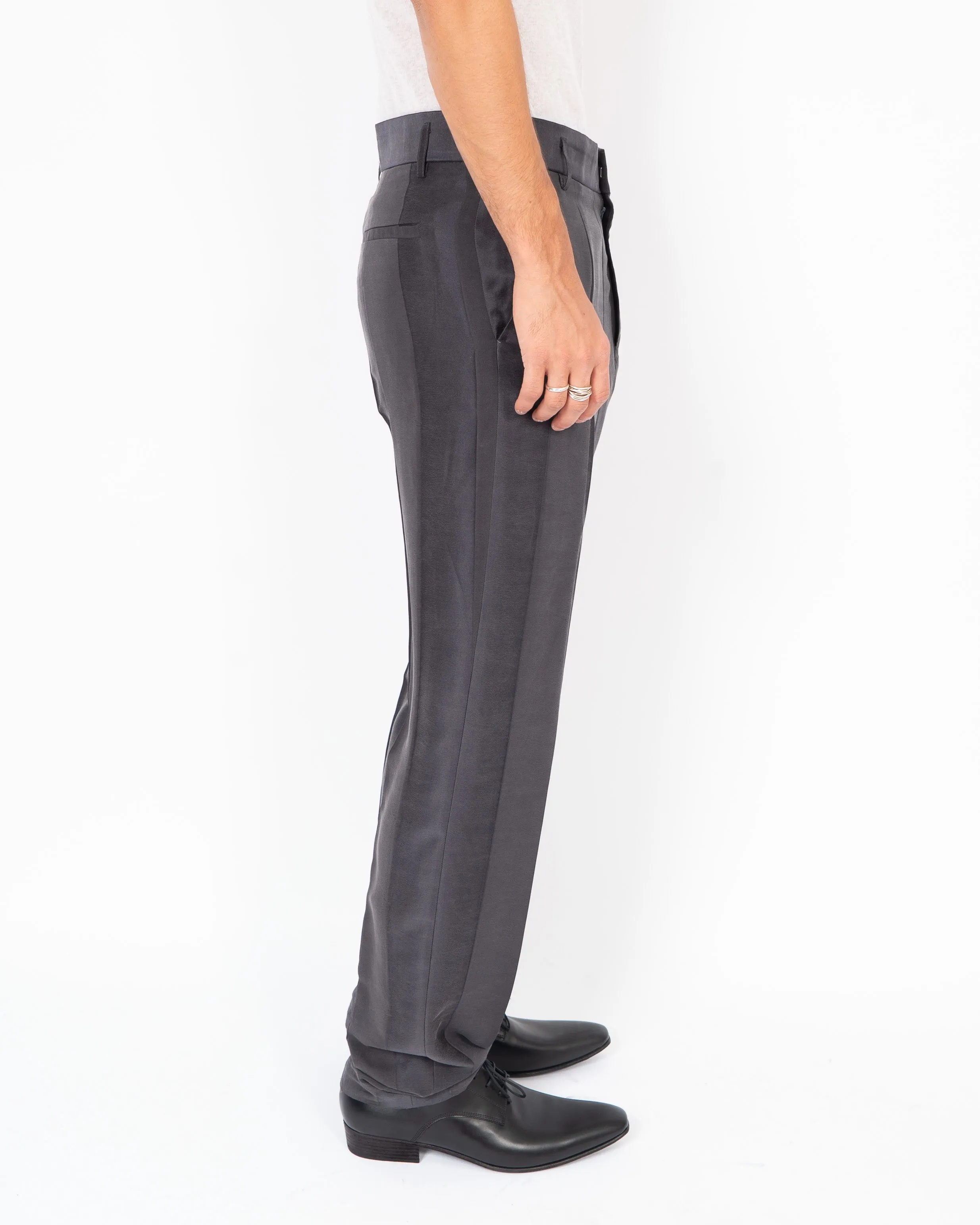 SS15 Cynapium Gun Silk Trousers Sample