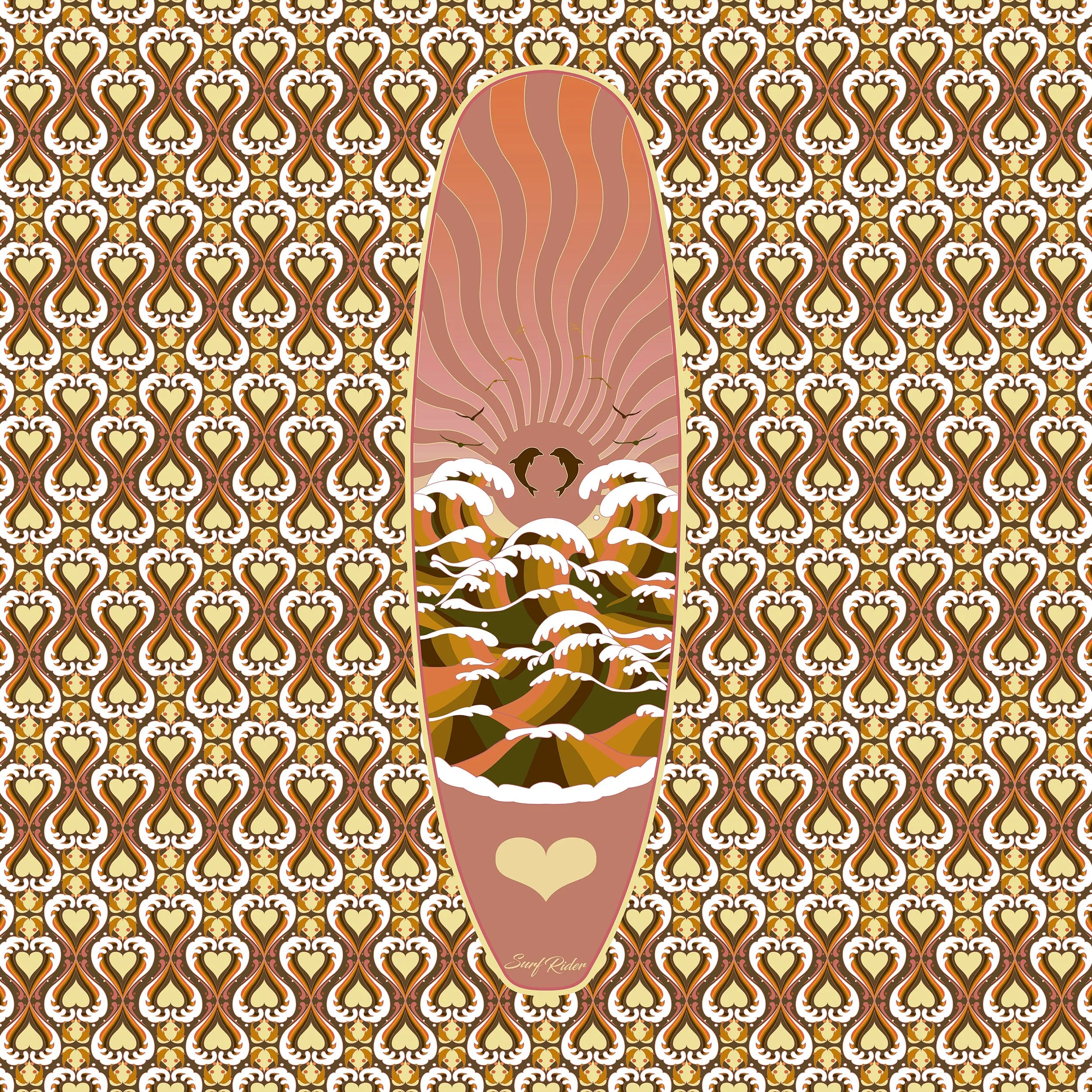 Surfrider Sunset Kimono
