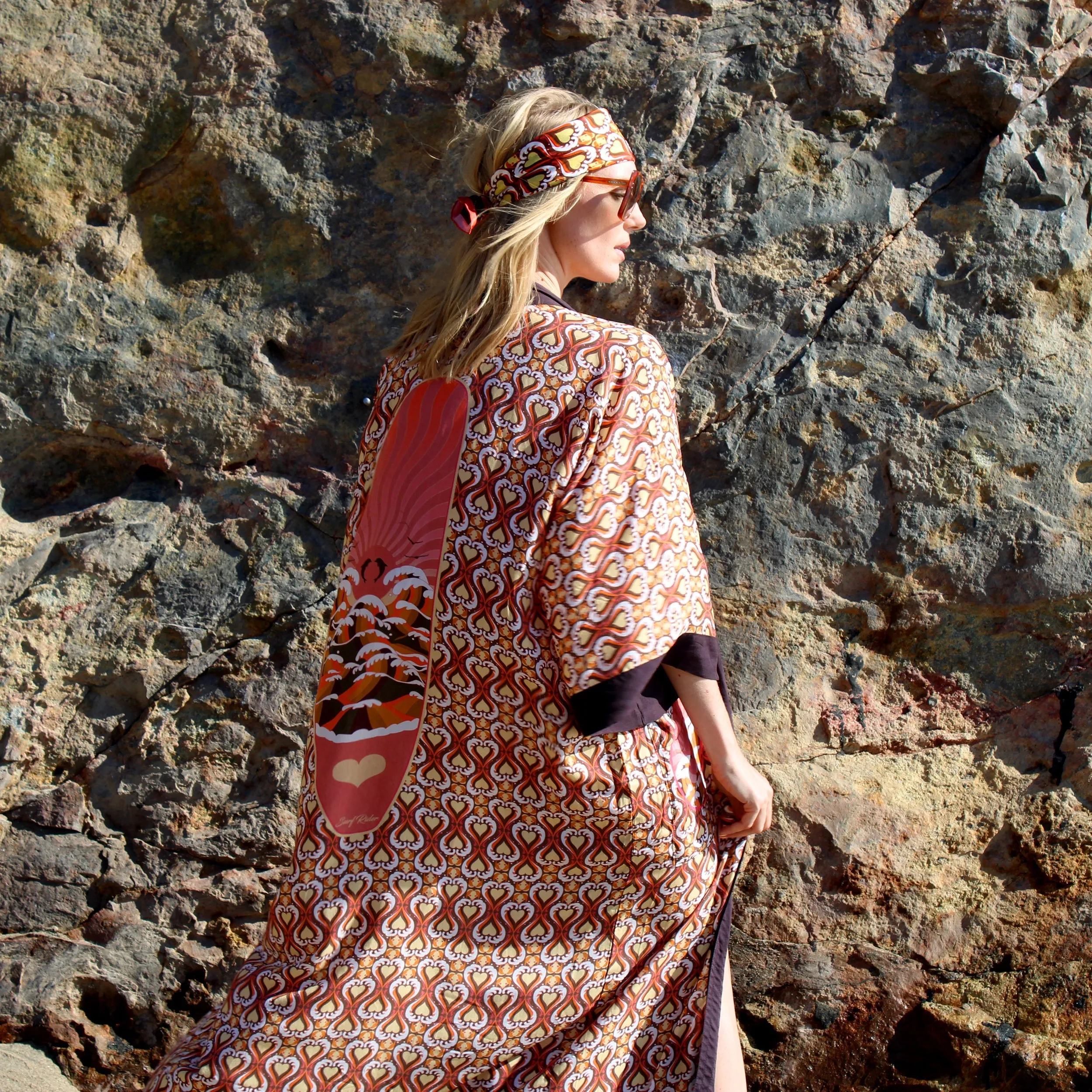 Surfrider Sunset Kimono