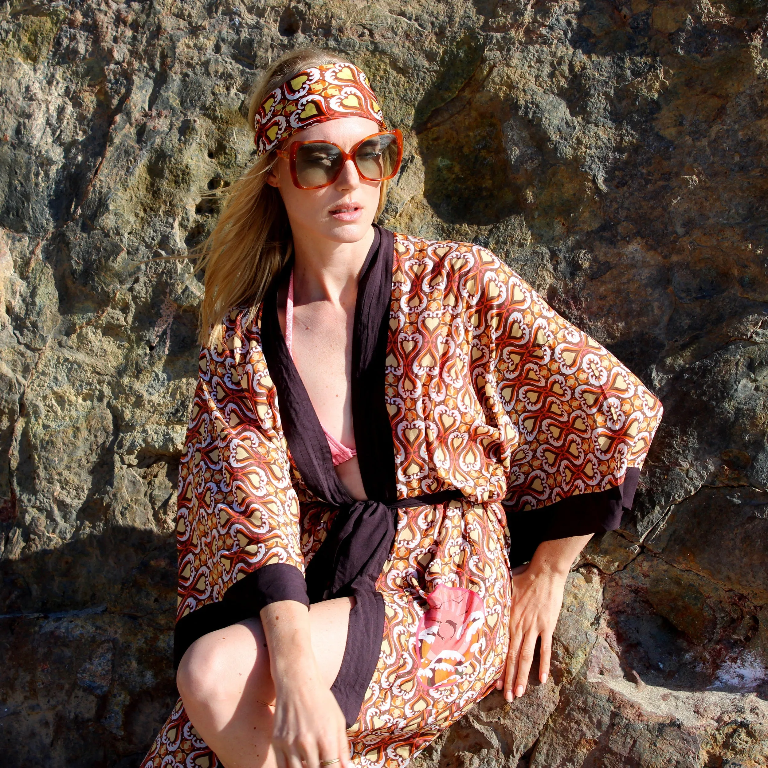 Surfrider Sunset Kimono