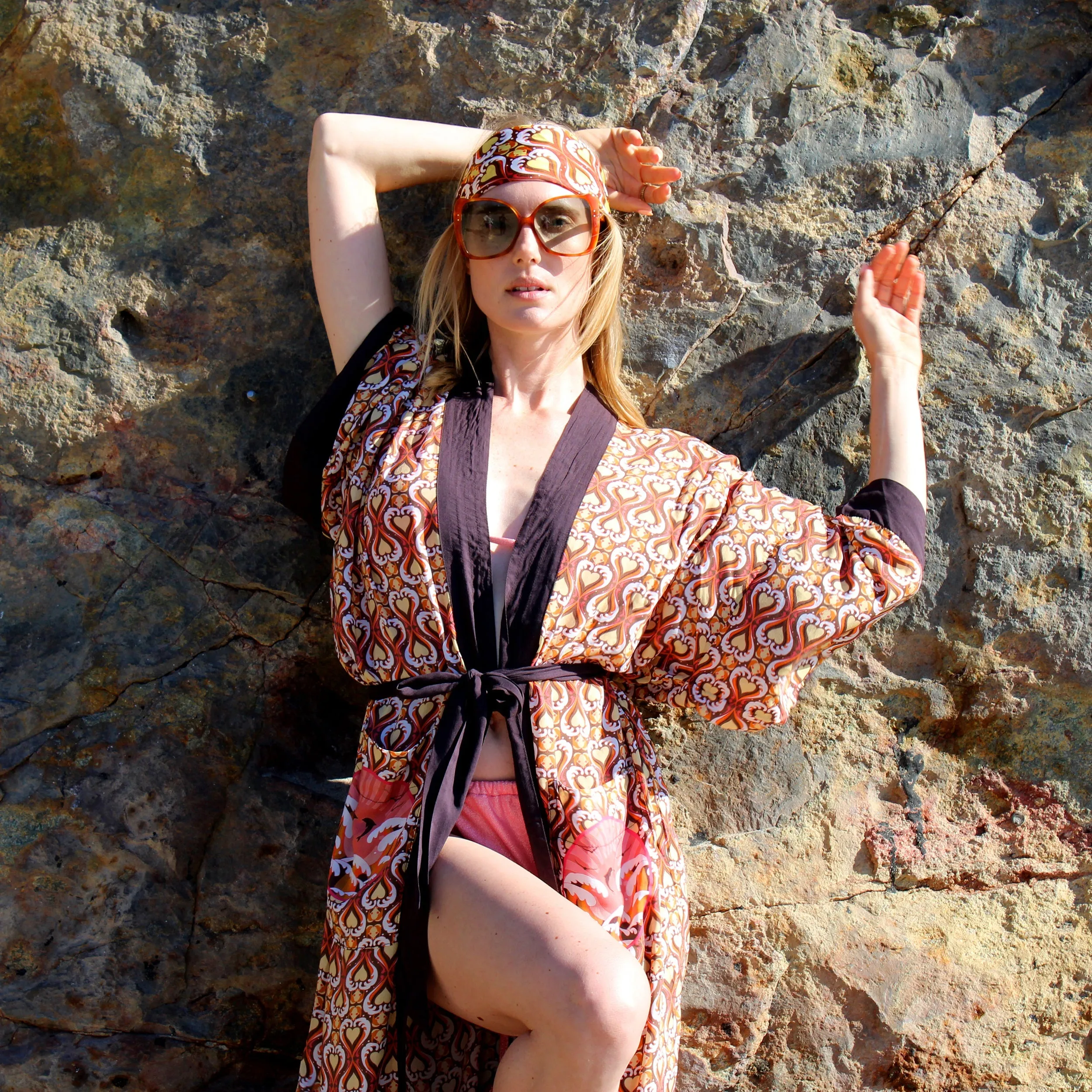 Surfrider Sunset Kimono